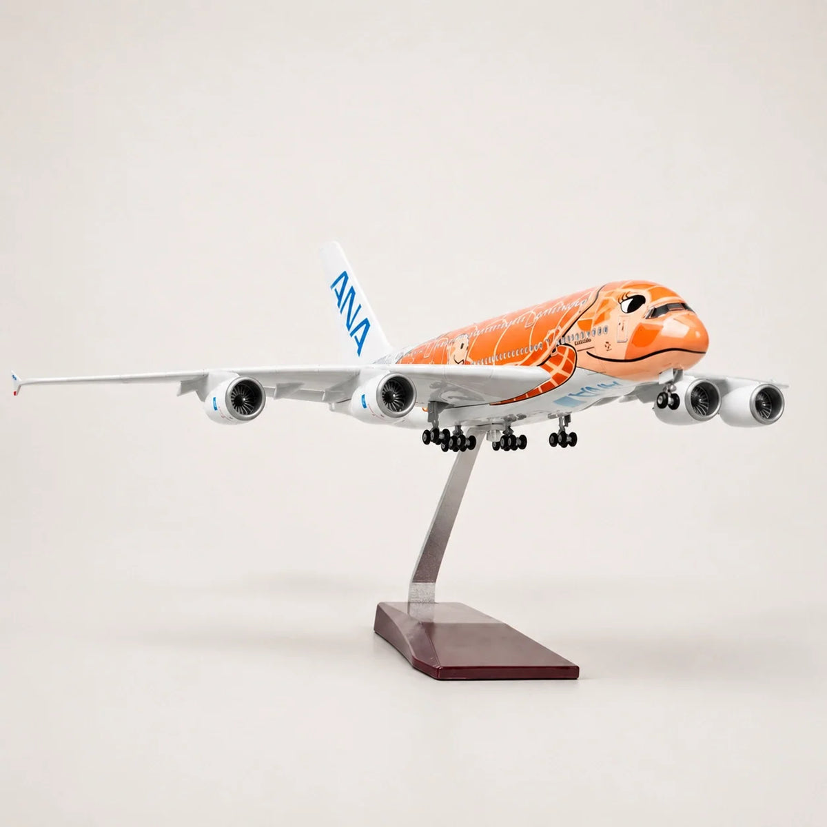 All Nippon Airways Airbus A380 "Flying Honu" Ka La 1:160 Scale Model — view 2