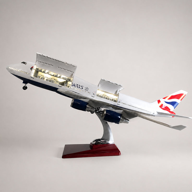British Airways Boeing 747 1:150 Scale Model — view 2
