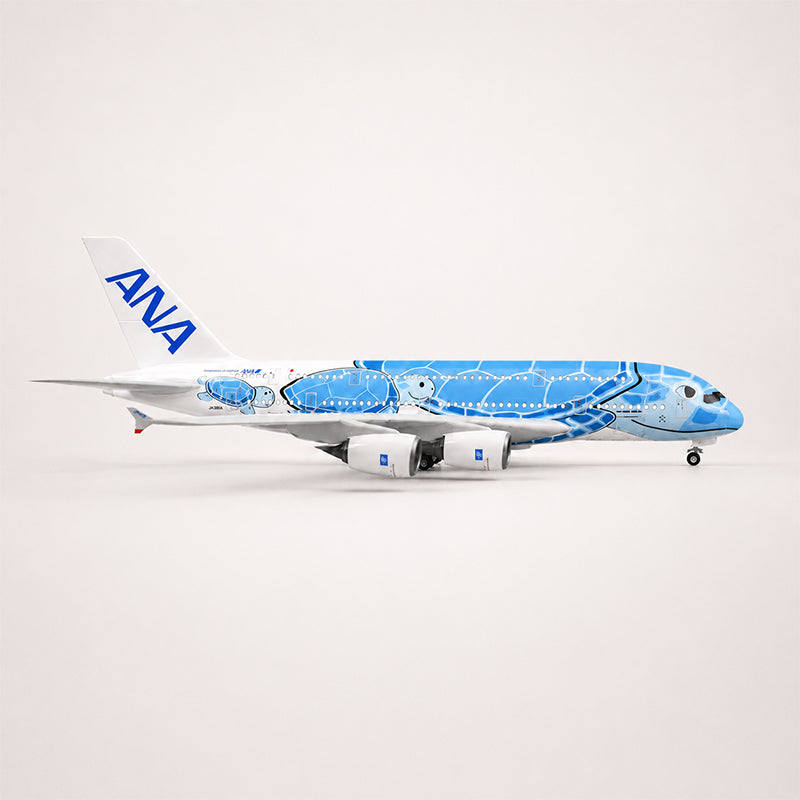 All Nippon Airways Airbus A380 Flying Honu 1:160 Scale Model — view 6