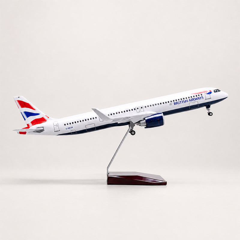 British Airways Airbus A321neo 1:100 Scale Model — view 5