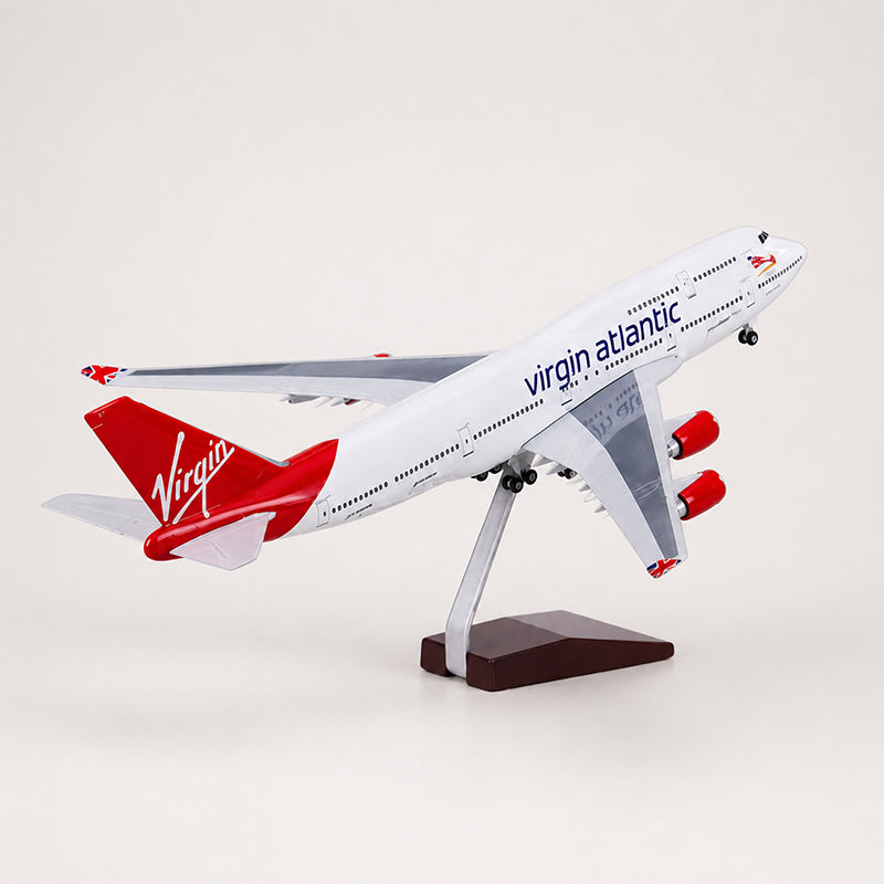 Virgin Atlantic Boeing 747-400 1:150 Scale Model — view 8