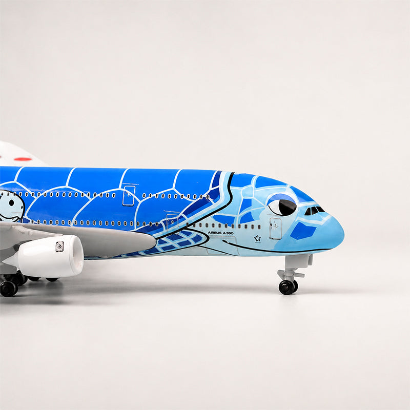 All Nippon Airways Airbus A380 Flying Honu 1:160 Scale Model — view 7