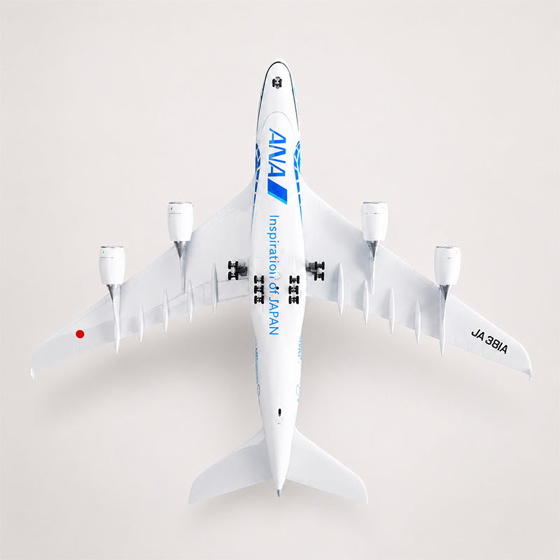 All Nippon Airways Airbus A380 Flying Honu 1:160 Scale Model — view 10