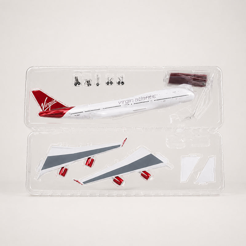 Virgin Atlantic Boeing 747-400 1:150 Scale Model — view 11