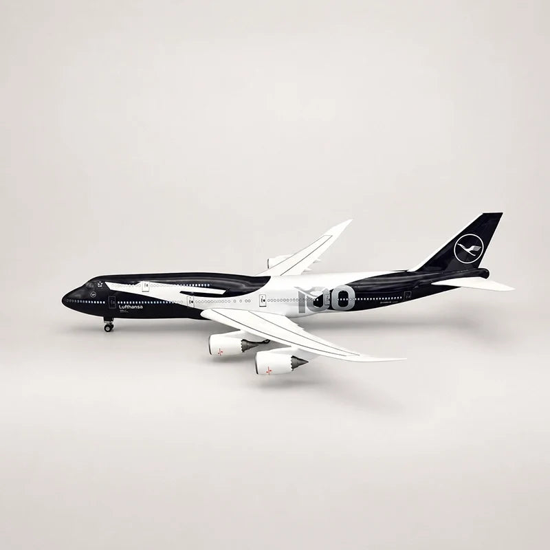 Lufthansa Boeing 747-8 100 Years Edition 1:150 Scale Model — view 6