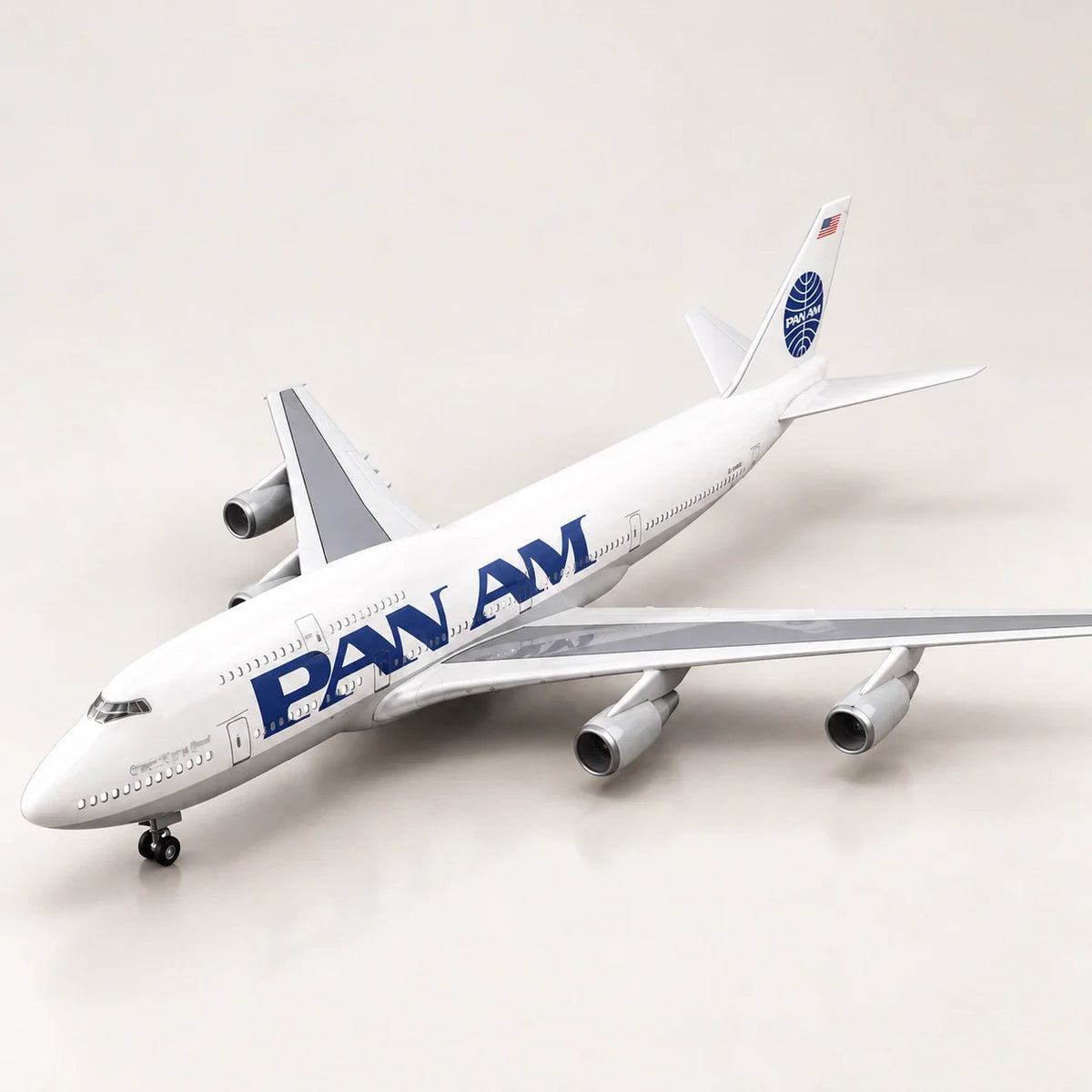 Pan American World Airways Boeing 747-400 1:150 Scale Model — view 12