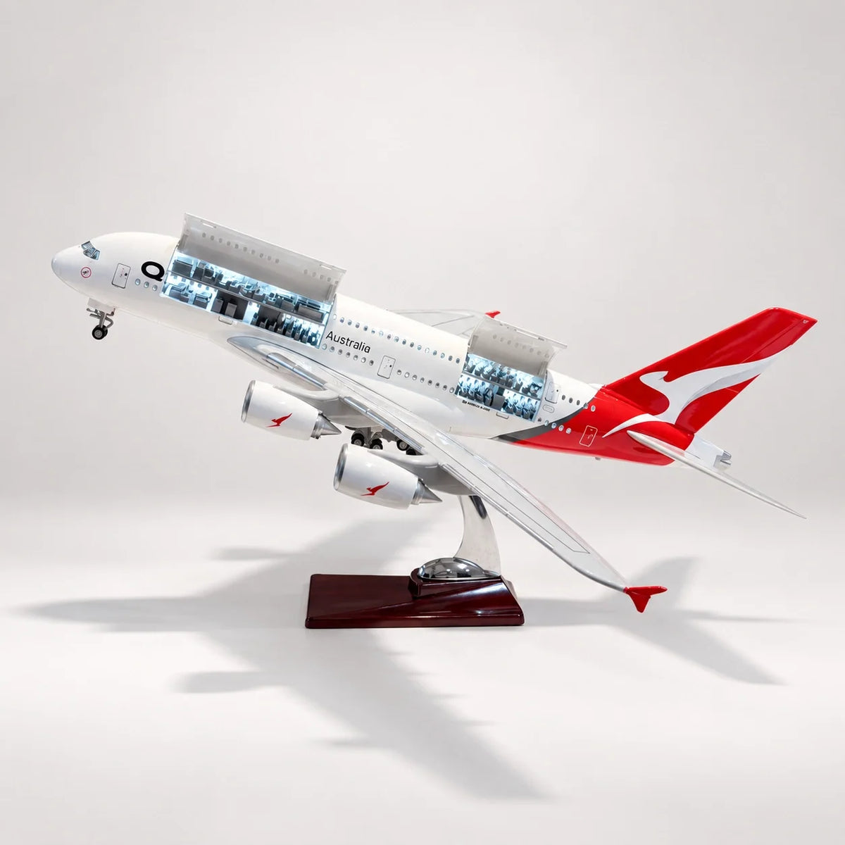 Qantas Airbus A380 1:160 Scale Model
