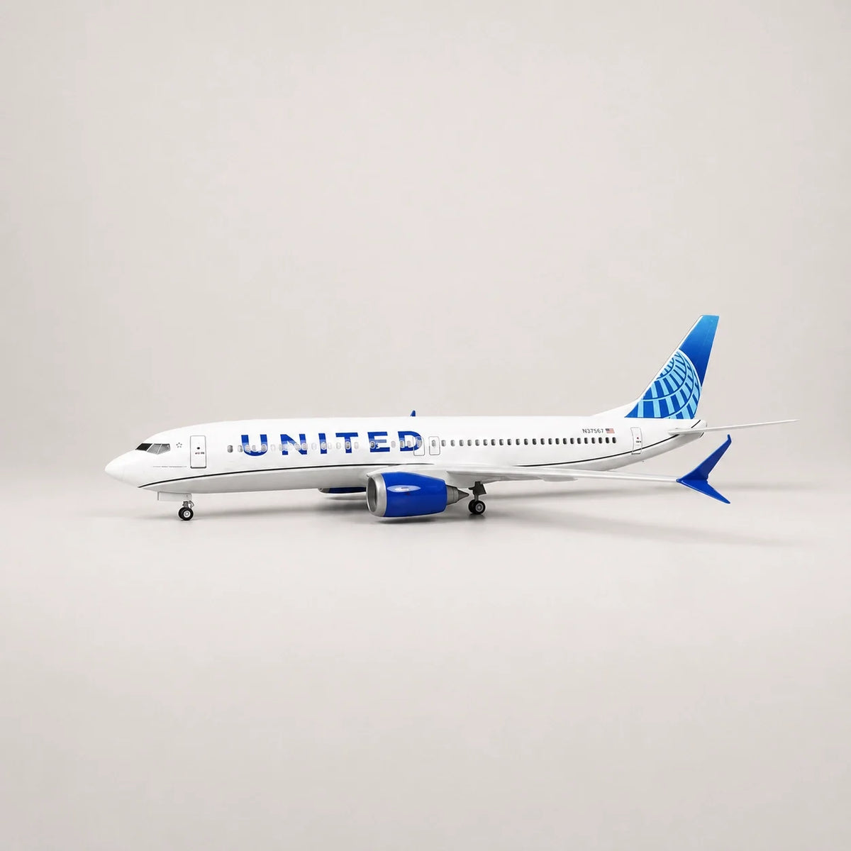 United Airlines Boeing 737 1:85 Scale Model — view 5
