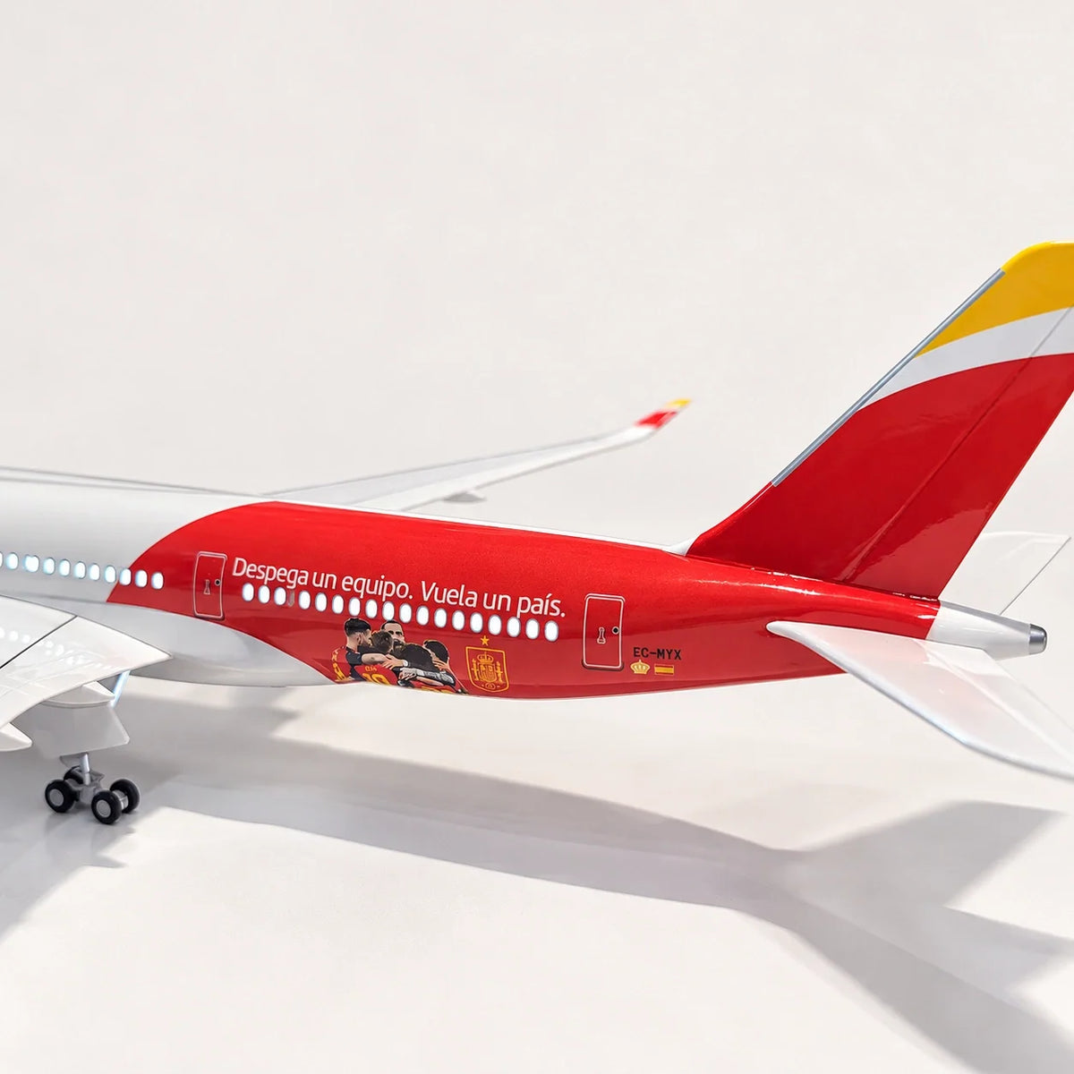 Iberia Airbus A350 Spain National Team Livery 1:142 Scale Model — view 11