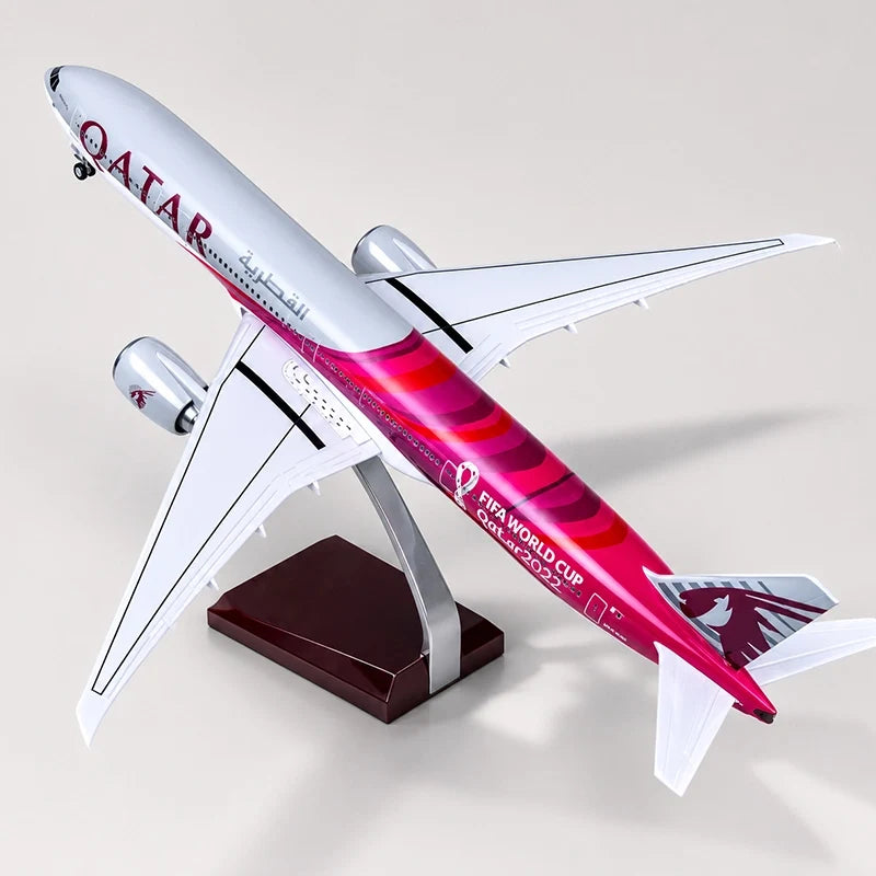 Qatar Airways Boeing 777-300ER World Cup 2022 Edition 1:157 Scale Model — view 5