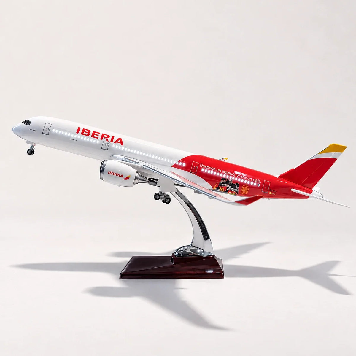 Iberia Airbus A350 Spain National Team Livery 1:142 Scale Model