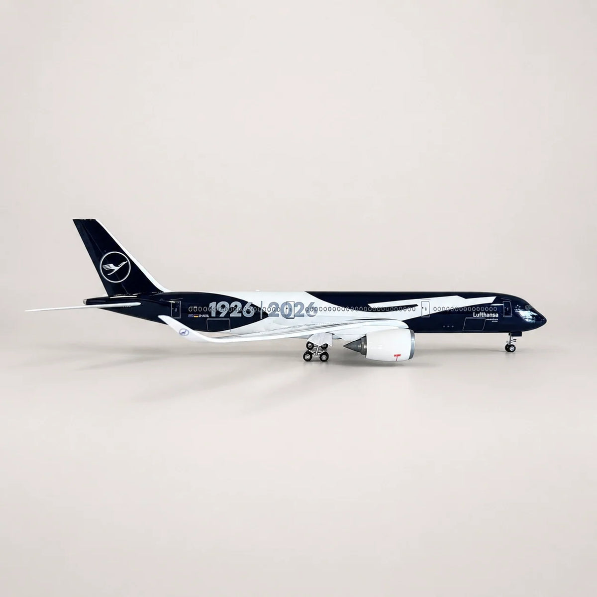 Lufthansa Airbus A350 100 Years Edition 1:142 Scale Model — view 6