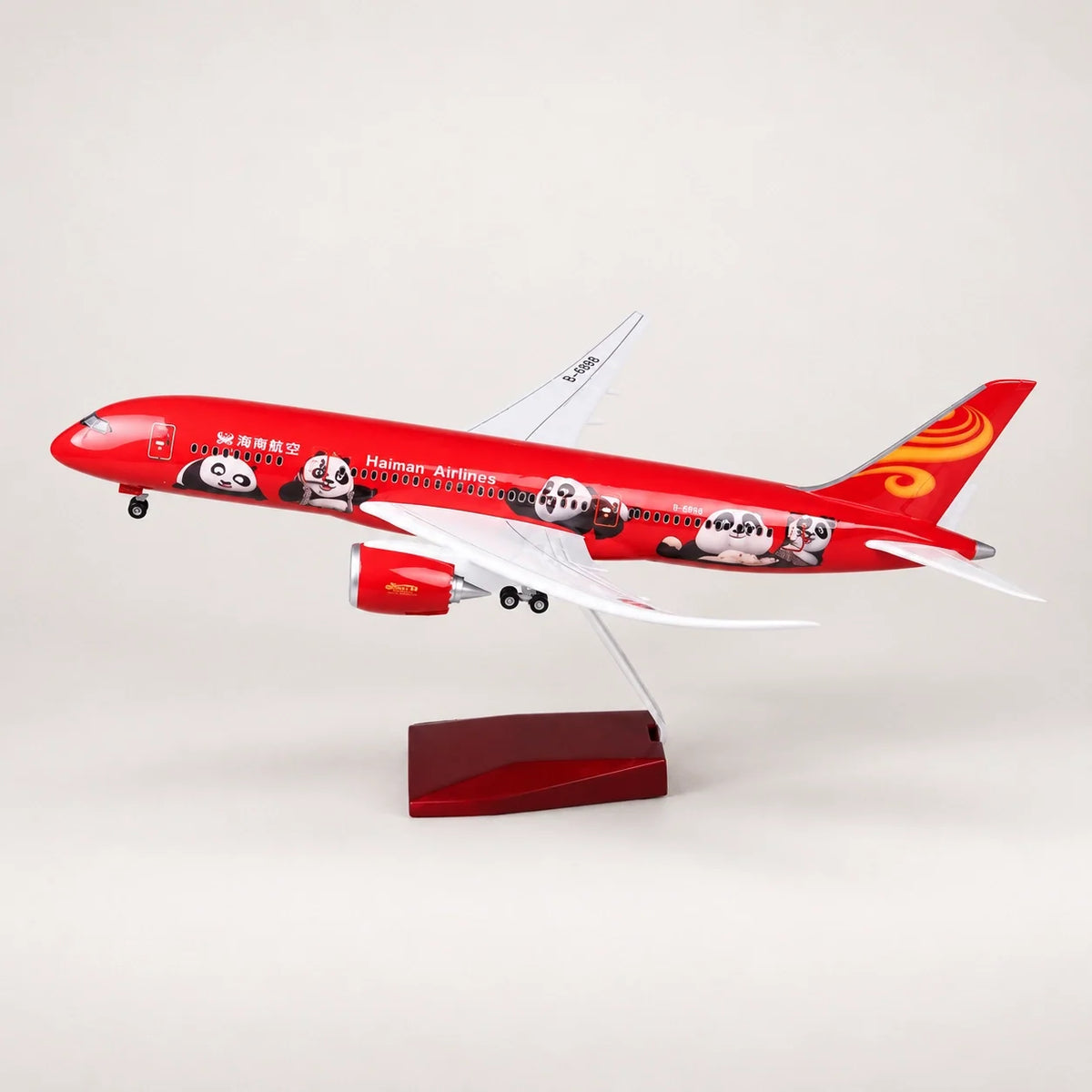 Hainan Airlines Boeing 787 Kung Fu Panda Edition 1:130 Scale Model — view 2