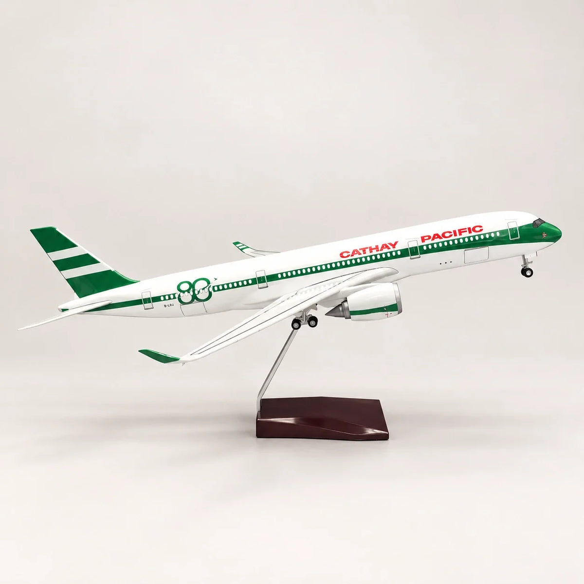 Cathay Pacific Airbus A350 80th Anniversary Edition 1:142 Scale Model — view 2