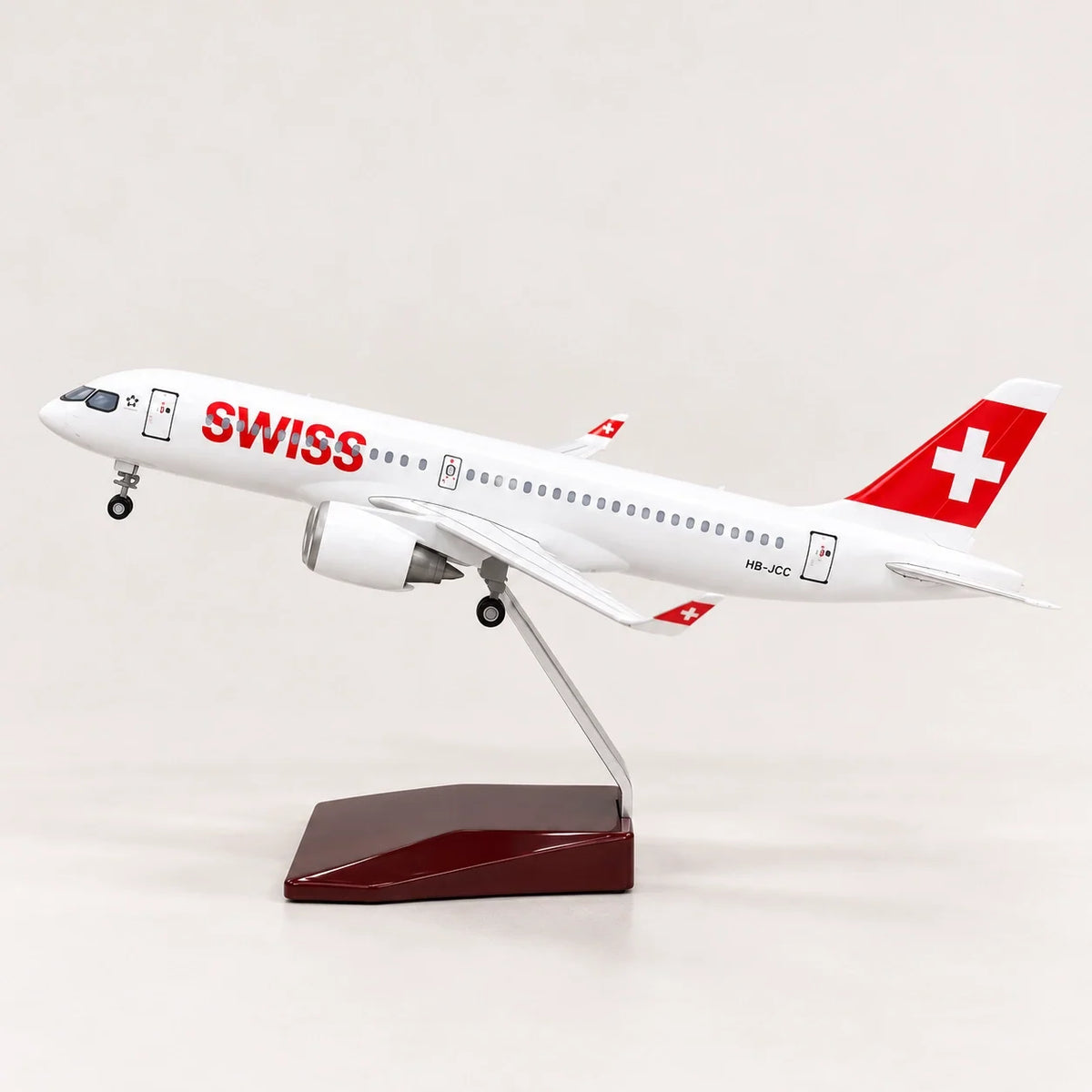 SWISS Airbus A220-300 1:100 Scale Model