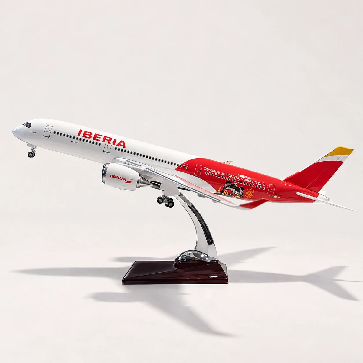 Iberia Airbus A350 Spain National Team Livery 1:142 Scale Model — view 3