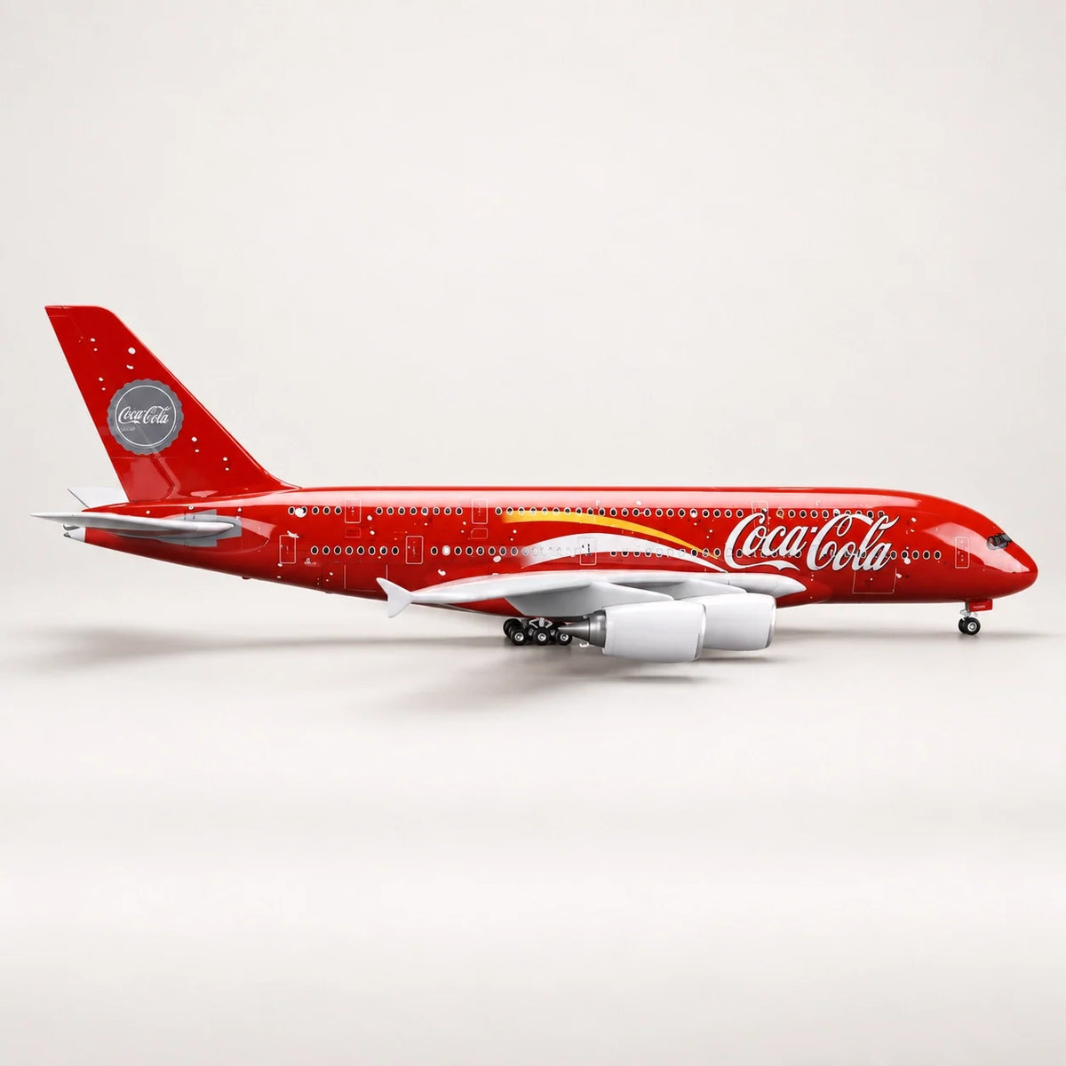 Airbus A380 Coca-Cola Edition 1:160 Scale Model — view 3