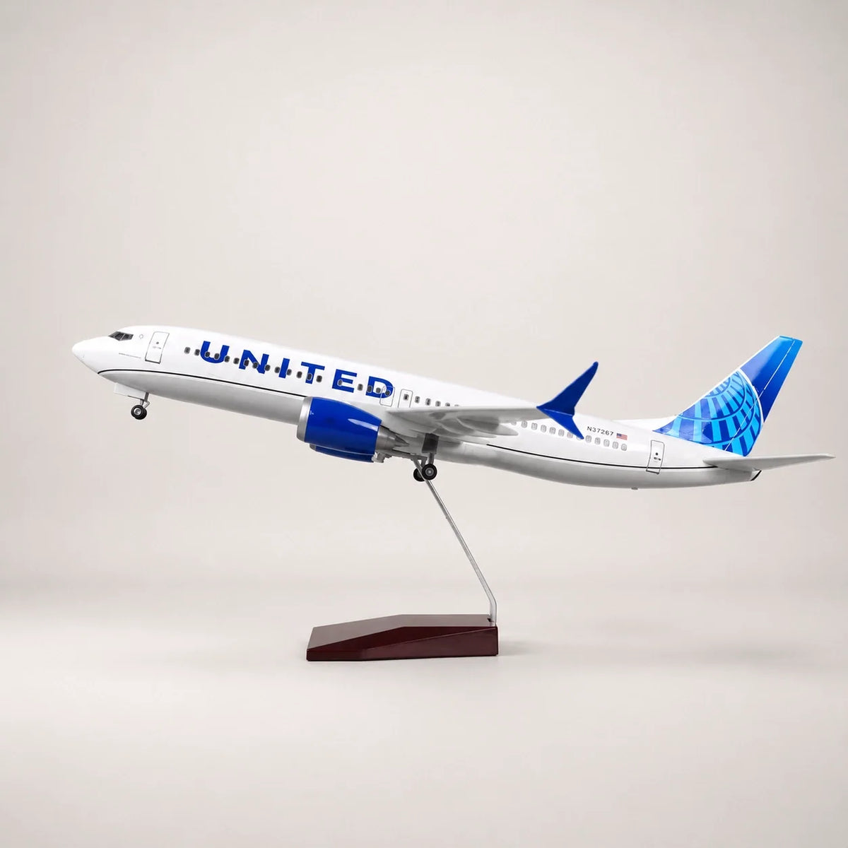 United Airlines Boeing 737 1:85 Scale Model