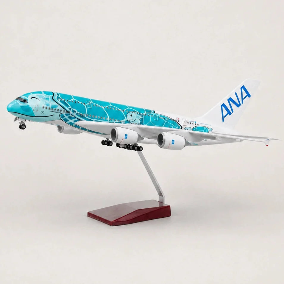 All Nippon Airways Airbus A380 "Flying Honu" Lani 1:160 Scale Model — view 5