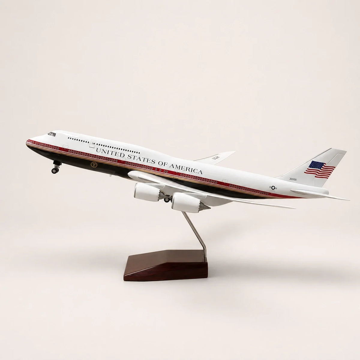 USAF Boeing 747 Presidential Aircraft 1:150 Scale Model