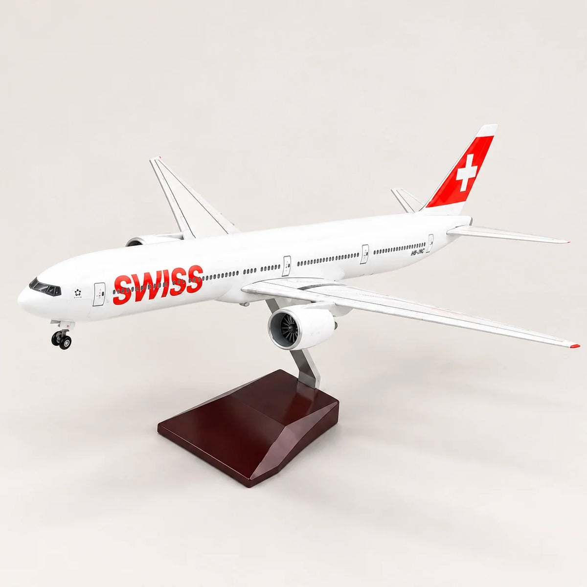 SWISS Boeing 777-300ER 1:157 Scale Model — view 6