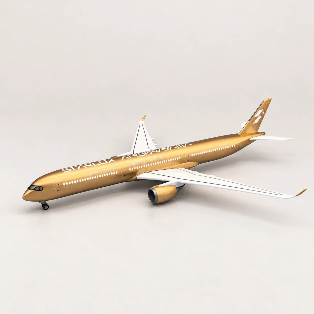 STARLUX Airlines Airbus A350-1000 Gold Livery 1:157 Scale Model — view 9