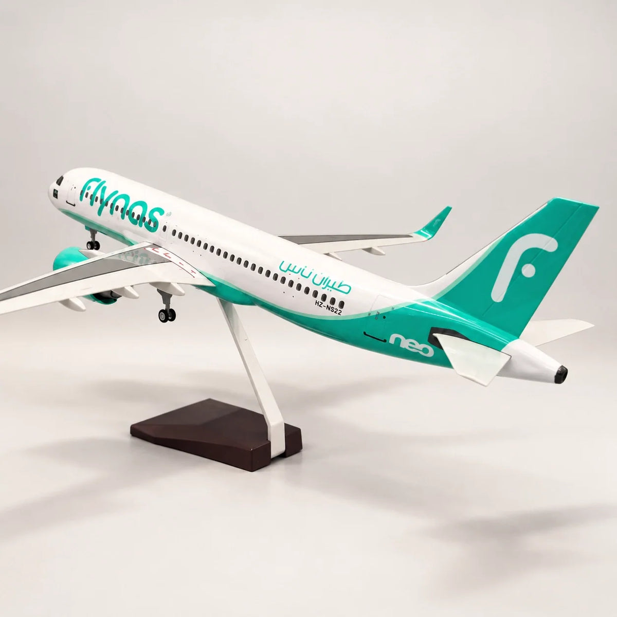 Flynas Airbus A320neo 1:80 Scale Model — view 6