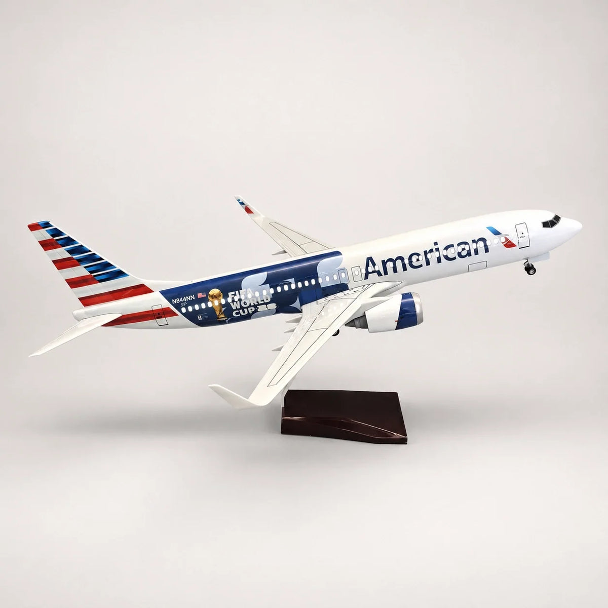 American Airlines Boeing 737 FIFA World Cup 1:85 Scale Model — view 2