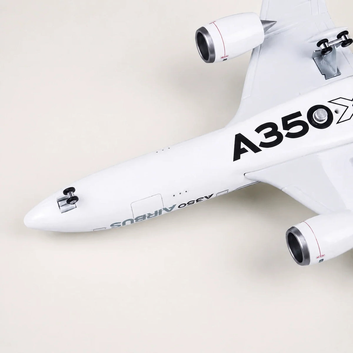 Airbus A350 XWB Prototype Carbon Fibre Livery 1:142 Scale Model — view 9