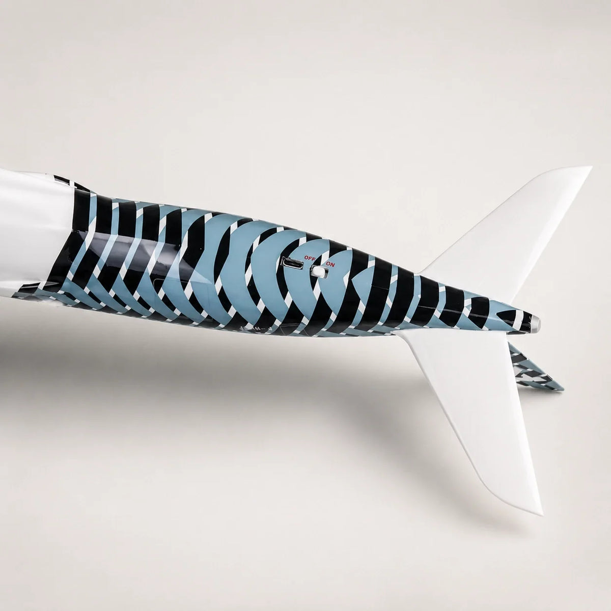 Airbus A350 XWB Prototype Carbon Fibre Livery 1:142 Scale Model — view 8
