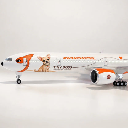 Tiny Boss Boeing 777-300ER · NimoModel Original 1:157 Scale Model — view 11