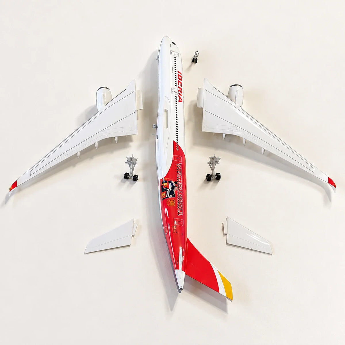 Iberia Airbus A350 Spain National Team Livery 1:142 Scale Model — view 9