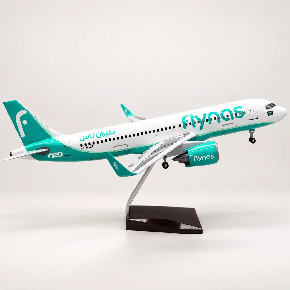 Flynas Airbus A320neo 1:80 Scale Model — view 2