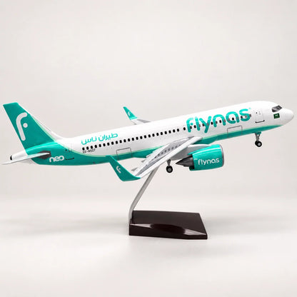 Flynas Airbus A320neo 1:80 Scale Model — view 2