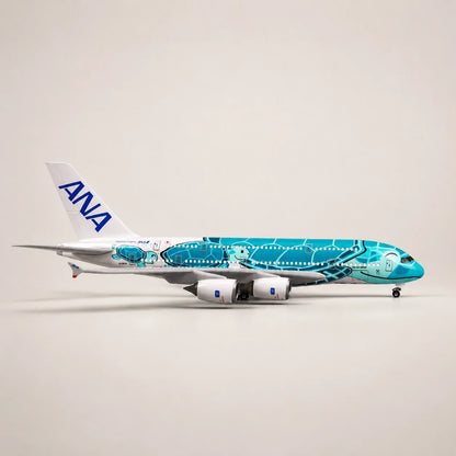 All Nippon Airways Airbus A380 "Flying Honu" Lani 1:160 Scale Model — view 7