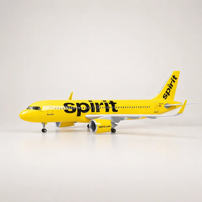 Spirit Airlines Airbus A320 1:80 Scale Model — view 8