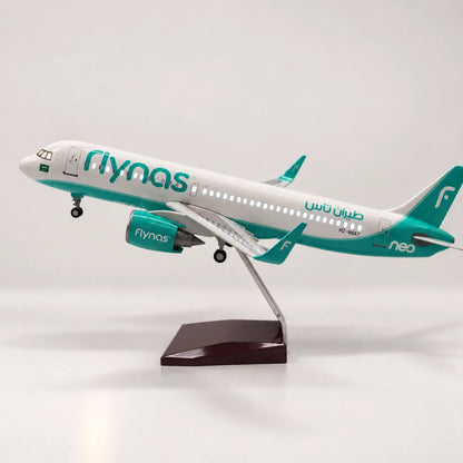 Flynas Airbus A320neo 1:80 Scale Model — view 5