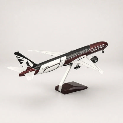 Qatar Airways Boeing 777 Formula 1 Edition 1:157 Scale Model — view 3