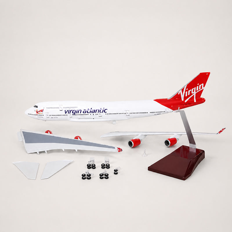 Virgin Atlantic Boeing 747-400 1:150 Scale Model — view 12