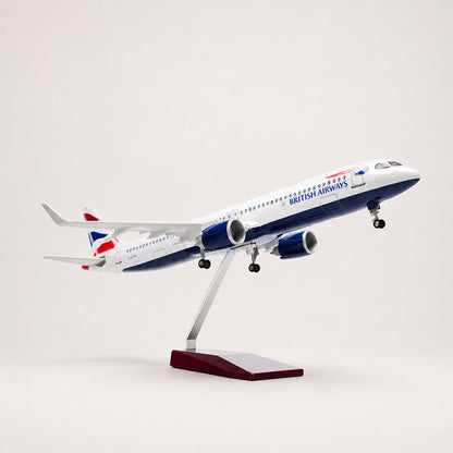 British Airways Airbus A321neo 1:100 Scale Model — view 3