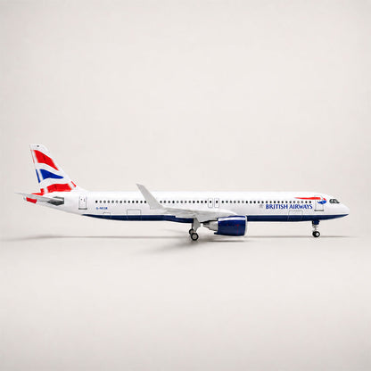 British Airways Airbus A321neo 1:100 Scale Model — view 6