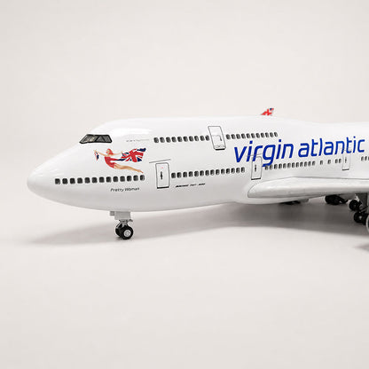 Virgin Atlantic Boeing 747-400 1:150 Scale Model — view 6