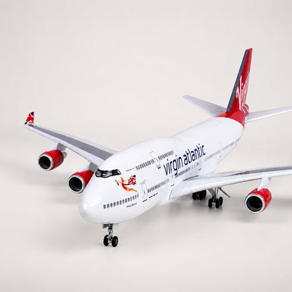 Virgin Atlantic Boeing 747-400 1:150 Scale Model — view 7