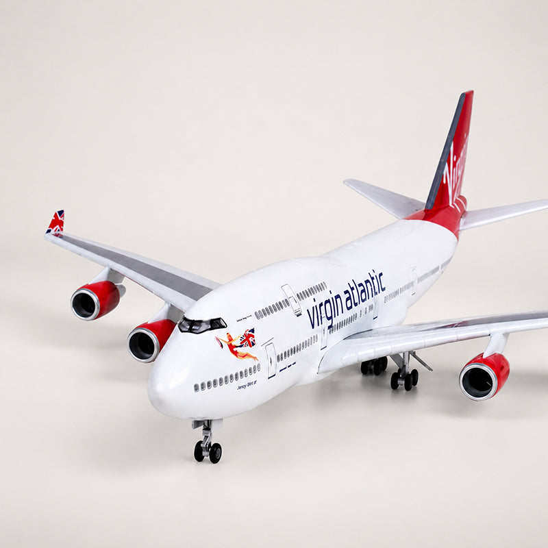 Virgin Atlantic Boeing 747-400 1:150 Scale Model — view 7