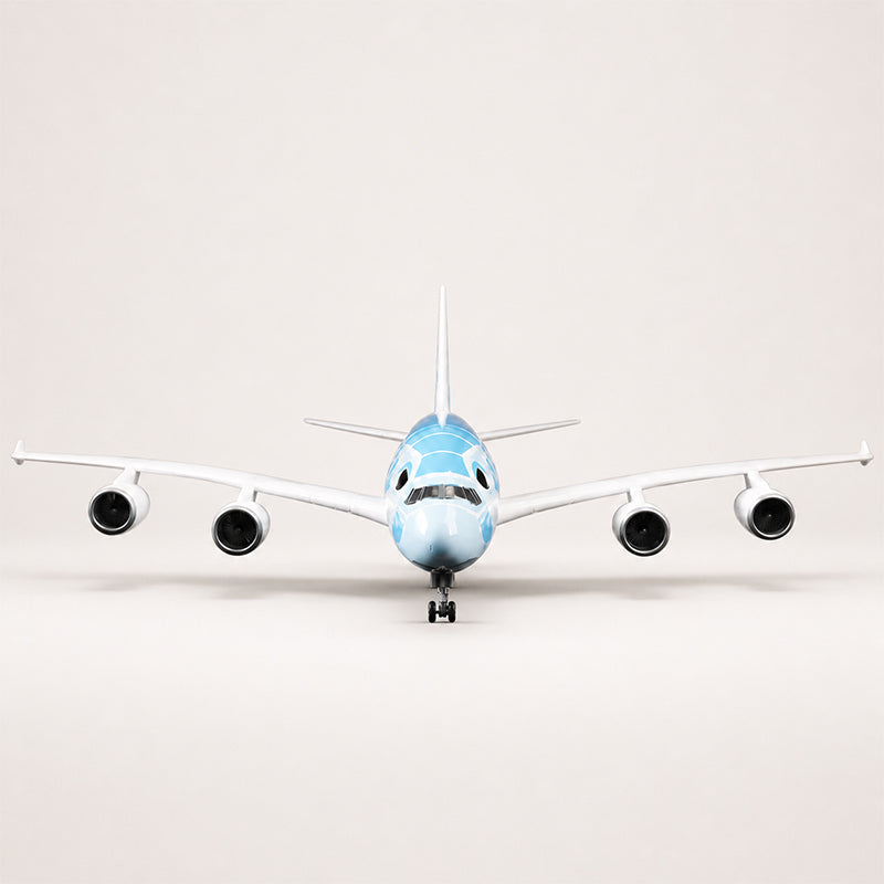 All Nippon Airways Airbus A380 Flying Honu 1:160 Scale Model — view 8