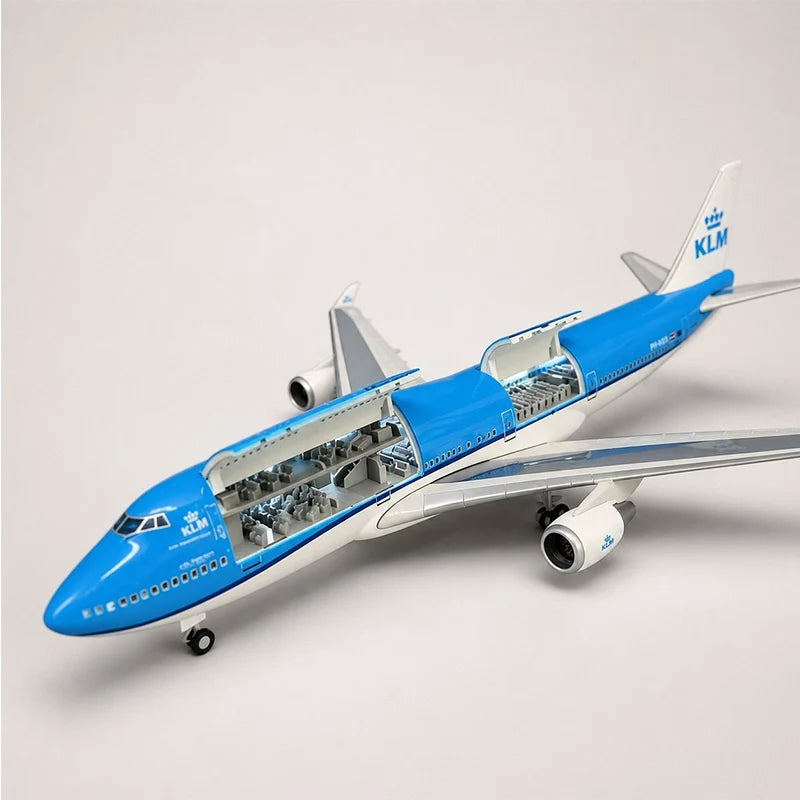KLM Royal Dutch Airlines Boeing 747-400 1:150 Scale Model — view 10