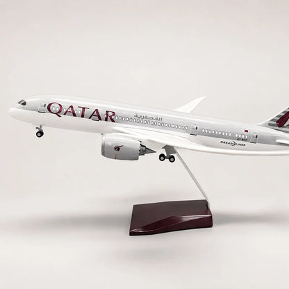 Qatar Airways Boeing 787 1:130 Scale Model — view 2