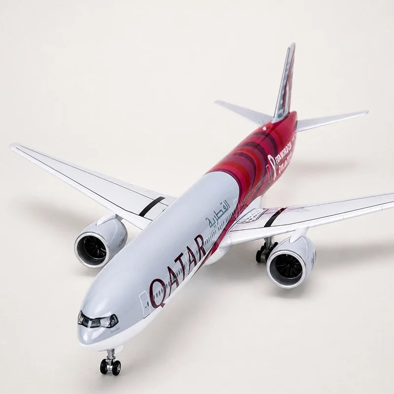 Qatar Airways Boeing 777-300ER World Cup 2022 Edition 1:157 Scale Model — view 6