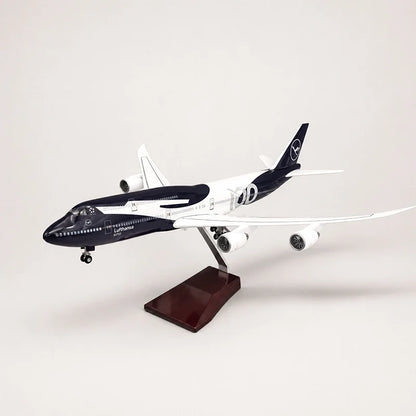 Lufthansa Boeing 747-8 100 Years Edition 1:150 Scale Model — view 4