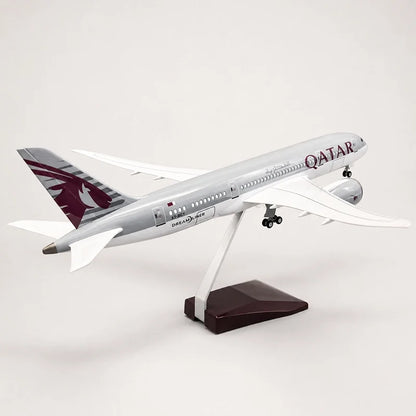 Qatar Airways Boeing 787 1:130 Scale Model — view 4